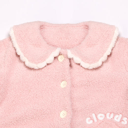 都市丽人眯雅佳长毛绒女童法兰绒厚款长袖长裤类家居服套装JH31A6 商品图7