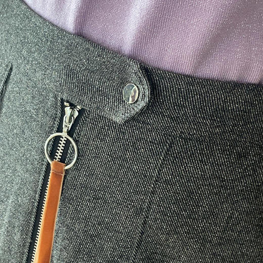 SAINT L’UCK/圣媛女装  活力休闲金丝羊毛半身裙SA320B52 商品图2