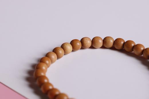 LSTX0203°印度老山檀香|海蓝宝手链手串 商品图5