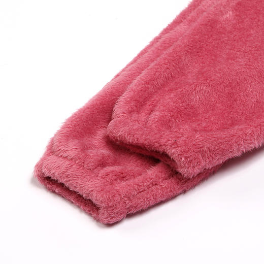 都市丽人眯雅佳长毛绒童装法兰绒厚款长袖长裤类家居服套装JH32B1 商品图9