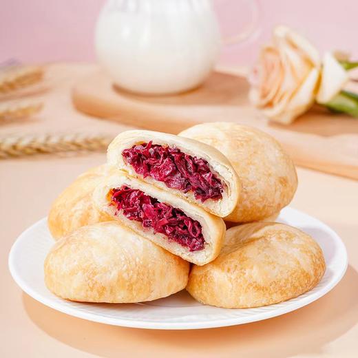 平价优选：普版现烤新鲜四味真花瓣鲜花饼（小个）30g*10枚/2盒 商品图3