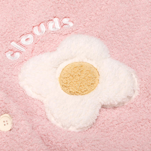 都市丽人眯雅佳长毛绒女童法兰绒厚款长袖长裤类家居服套装JH31A6 商品图8