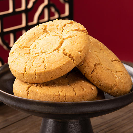 【黄老五如意酥】中秋送礼礼盒，半糖桃酥，蓬松酥脆，甜而不腻，满口留香，老少皆宜，860g/箱 商品图4