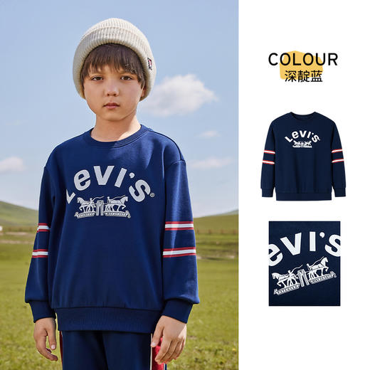 LEVIS 冬 大童小童 儿童童装卫衣 LVB-FW-J637 商品图5