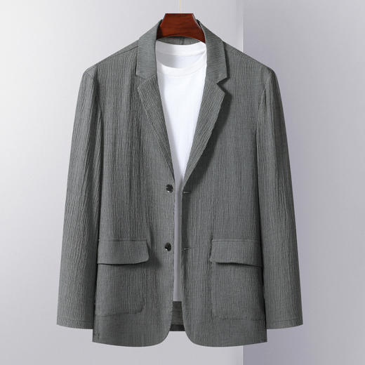 【多色可选】罗蒙男式西服商务透气日常职业通勤百搭休闲西装外套男 商品图1