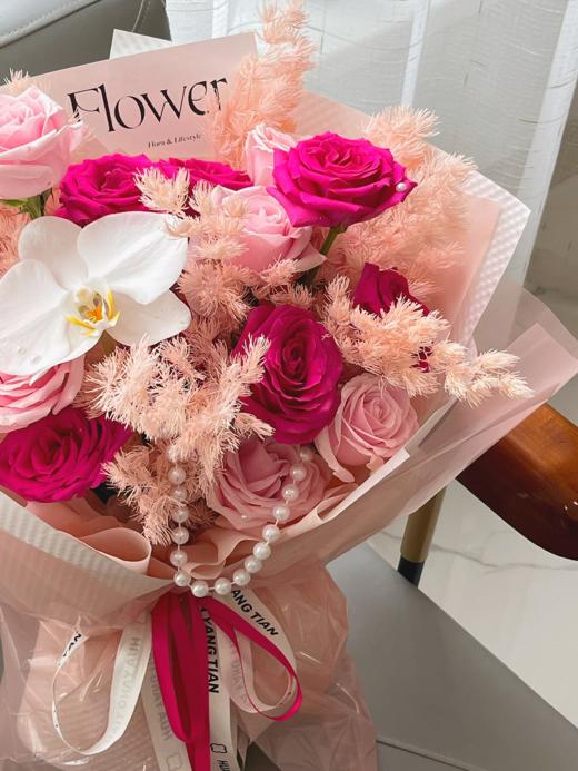 粉红蜜语 · 花束 商品图1