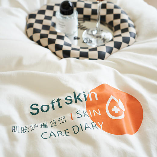 【双立秋冬被】被芯良品秋冬被子纯色双人立体被子简约亲肤加厚 商品图4