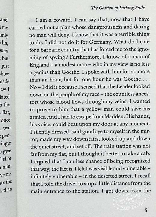 【中商原版】企鹅小布纹经典系列夏季 博尔赫斯 巴别图书馆 The Library of Babel 英文原版 Jorge Luis Borges 商品图6