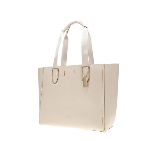 COACH 奥莱款大号女士皮质单肩手提托特包 商品图1