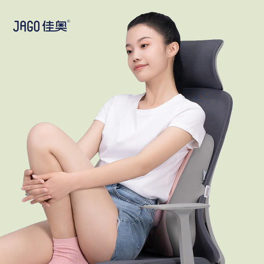 佳奥马卡龙蝶形靠垫腰垫办公车用腰靠护腰靠背垫子 商品图0