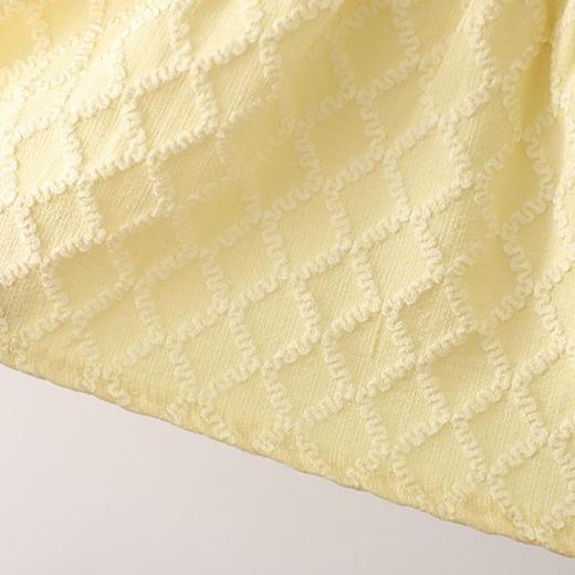 【时尚小香风！假两件连衣裙】女童小香风连衣裙，春秋款儿童裙子，泡泡袖蝴蝶结圆领背带裙假两件lish 商品图3