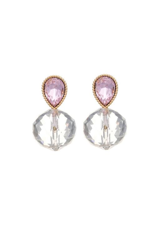 AVA 水滴圆球组合耳钉 3551 商品图0