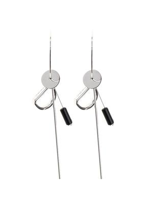 SUMMER & SAGE 几何体组合纯银耳坠 3547