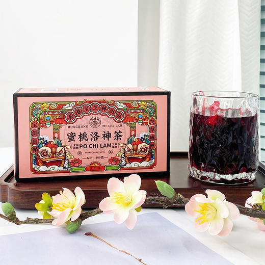 香港宝芝林蜜桃洛神茶 200g/盒 商品图0