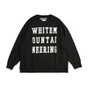 White Mountaineering 白山 LOGO印花圆领长袖卫衣 商品缩略图0