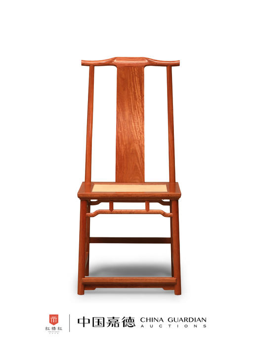 红桥红  家具严选  缅甸花梨（大果紫檀）【藤面 马未都 S背 灯挂椅】 商品图1