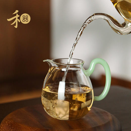 禾器晶彩·清悦茶海 高硼硅 玻璃公道杯 建议容量：300ml 商品图4