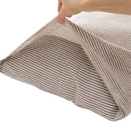 枕套 水洗棉 棕色 ST 商品图3