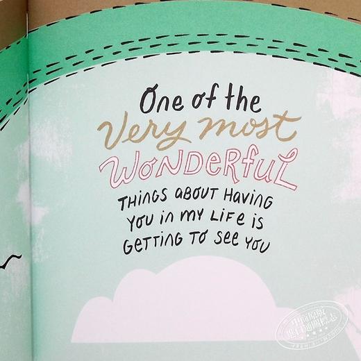 【中商原版】关于你的故事 我写了一本关于你的书 英文原版 I Wrote A Book About You M H Clark 插画绘本 治愈系画风 精装礼品书 商品图4