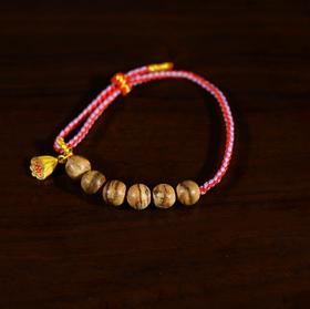 AN0830-6-Z1.8 马泥涝沉香编织手链