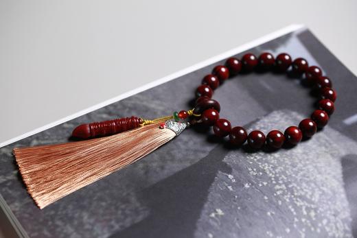 XYZT0448°守护功名小叶紫檀文昌笔手持珠手串 商品图1