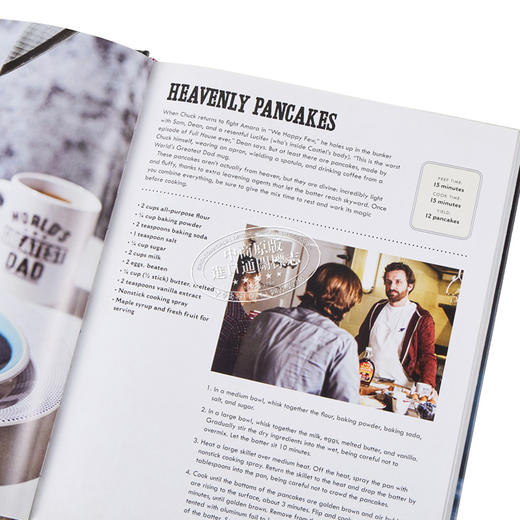 【中商原版】 美剧 邪恶力量 官方食谱 英文原版 Supernatural: The Official Cookbook Julie Tremaine Jessica Torres 商品图3