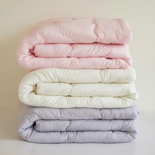 【亲肤大豆被】亲肤大豆被纯色冬被双人被芯秋冬加厚被子 商品图8