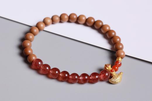 LSTX0213°印度老山檀香|紫水晶手链手串 商品图0