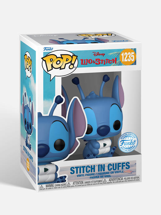 Funko POP动画迪士尼星际宝贝戴手铐的史迪奇限定款公仔手办摆件 66486 商品图4