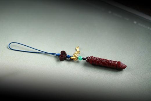 GJXJ0277°小叶紫檀文昌笔挂件 商品图1
