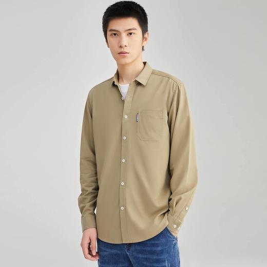圣得西男装秋季新品斜纹灯芯绒长休闲衬衫2352954507A 商品图1