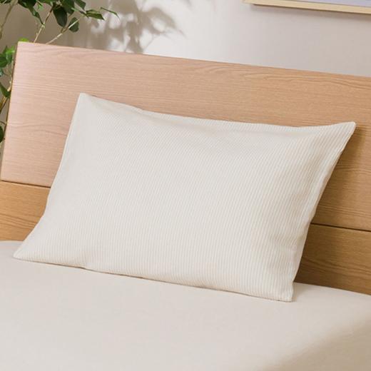 枕套 水洗棉 米色 ST 商品图0