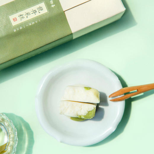 中式糕点龙井茶糕特产宋代茶点礼盒米糕传统伴手礼零食点心米月饼 商品图6