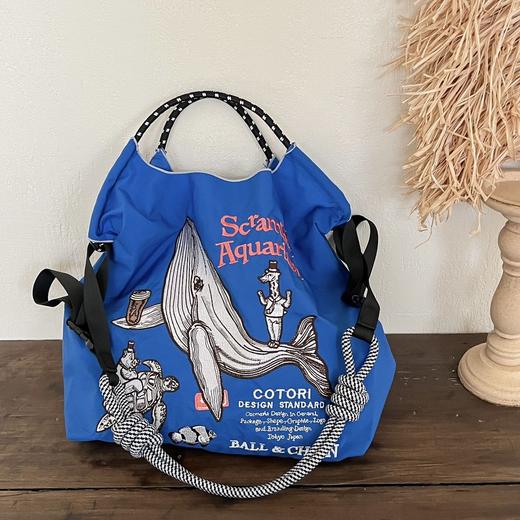 日系刺绣时尚包袋 夏日夏威夷系列刺绣购物袋 A 商品图5