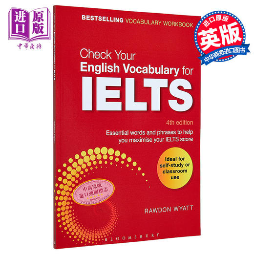 【中商原版】Check Your English Vocabulary for IELTS 检查你的雅思英语词汇 Bloomsbury 英文原版 英语词汇学习 商品图0