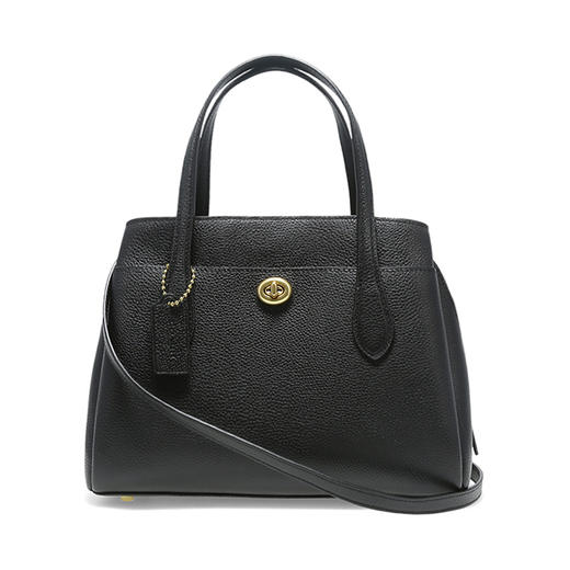 COACH 专柜款Lora Carryall 30女士皮质托特单肩手提包 商品图1
