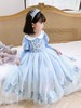 【冰雪奇缘爱莎公主裙】春秋新款，女童爱沙长裙，儿童洋气裙子纱裙连衣裙lish 商品缩略图3