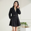 【气质名媛】罗蒙连衣裙小香风舒适百搭优雅西装领外穿内搭裙子女 商品缩略图5