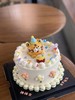 小老虎奶油霜手绘奶油蛋糕 商品缩略图0