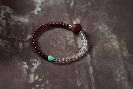 XYZT0486°丰财聚宝紫檀手链手串 商品图1