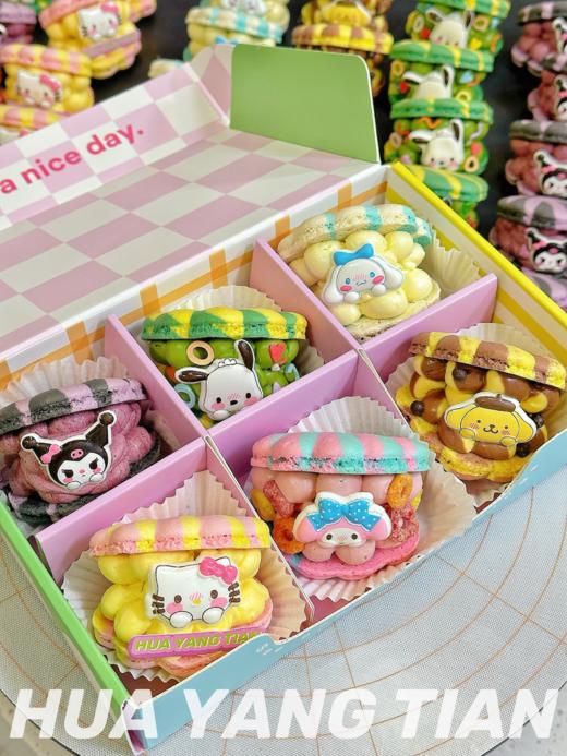 甜品 卡通贝壳马卡龙 商品图0