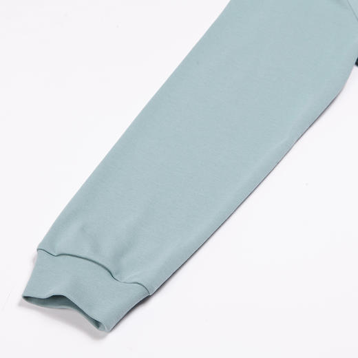 都市丽人都市锋尚舒适外出男士睡衣40支CVC双面棉质薄款长袖长裤类家居服套装FH32H7 商品图5