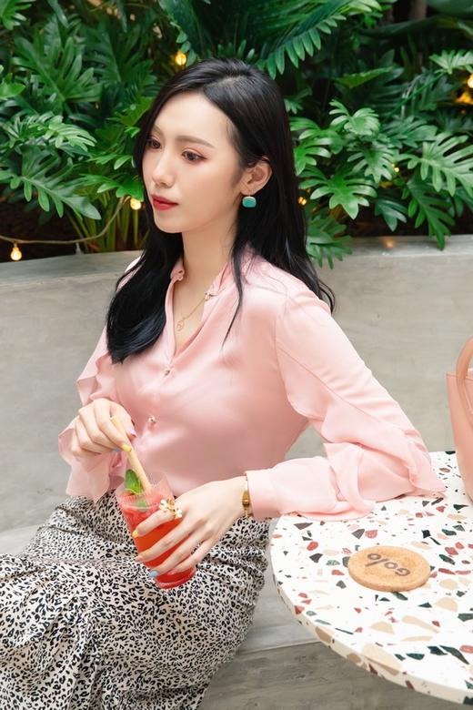 AVA 豹纹印花高腰半身裙 4075 商品图2