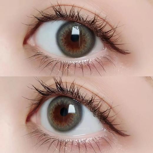 Olens日抛·Scandi系列 榛木棕&冰岛灰&卡其绿 14.2mm白狮参考着色中小直径 日抛 商品图6