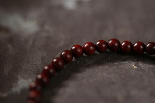 XYZT0486°丰财聚宝紫檀手链手串 商品图4