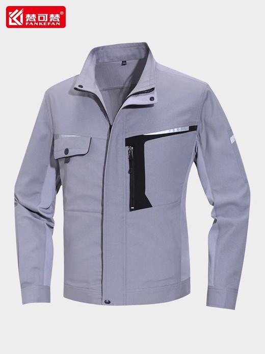 高级秋冬工作服套装男装防静电劳保工程汽修工衣长袖管理工装定制 商品图1