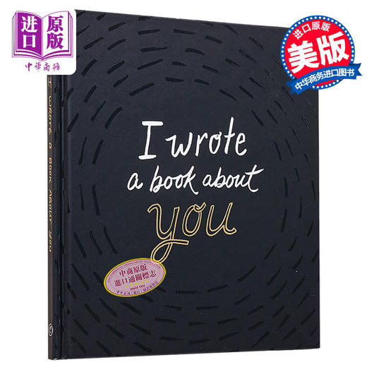 【中商原版】关于你的故事 我写了一本关于你的书 英文原版 I Wrote A Book About You M H Clark 插画绘本 治愈系画风 精装礼品书 商品图0