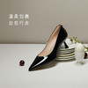 【内购专享】7or9-高跟鞋黑皮诺 商品缩略图3