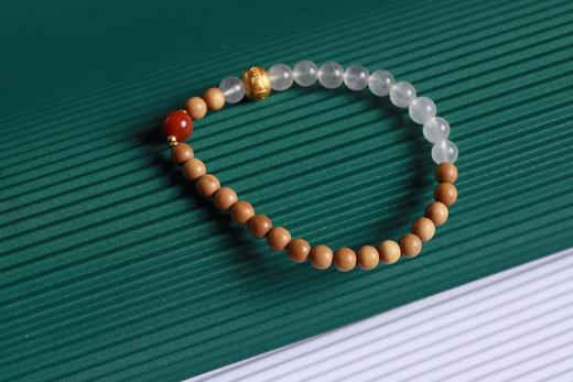 LSTX0199°印度老山檀香|蓝月光手链手串 商品图2