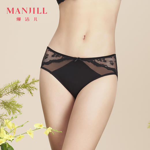 熳洁儿 商场同款女士配套内裤中低腰蕾丝23702218 商品图2